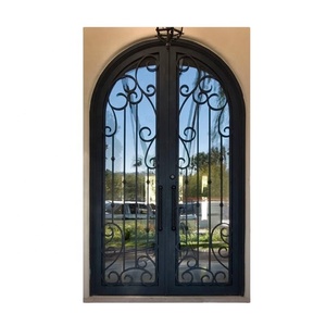 Nouvelle arrivée Nigeria porte en acier maison bâtiment fer porte intérieure rupture thermique - Product Image 5