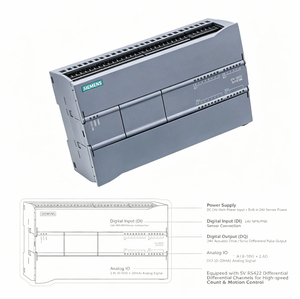 SIEMENS SIMATIC S7-1200 PLC คอนโทรลเลอร์ CPU 1217C 6ES7217-1AG40-0XB0 มีสินค้าในสต็อก โมดูลควบคุมอุตสาหกรรมประสิทธิภาพสูง - Product Image 3