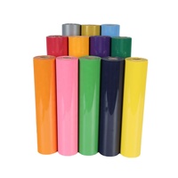 PU Matte Heat Transfer Vinyl Rol, strijkfolie HTV Flex Film voor T-shirts, tassen, petten, textiel, knutselwerk, kleding, Renli