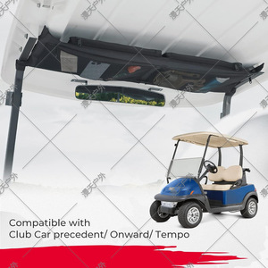 Bolsa de almacenamiento para techo de coche de golf, tela Oxford 600D, color negro, 4-7 compartimentos, para vehículos de turismo en áreas escénicas - Product Image 2