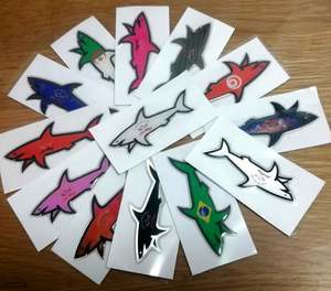 สติกเกอร์ตกแต่งลายการ์ตูนกันน้ำสุดฮิตธีม Paul and Shark จาก Algeria จำนวน 25 ชิ้น จัดส่งเร็ว - Product Image 4