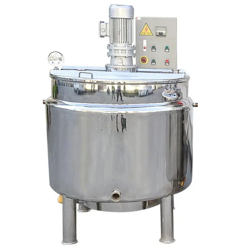 Réservoir de mélange de lait d'eau en acier inoxydable de 1000 litres 5000 litres pour pâte alimentaire industrielle