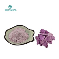 Approvisionnement d'usine BCI 100% poudre d'igname violette d'échantillon gratuit naturel