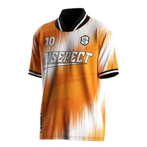 Camiseta de Fútbol con Cuello Plegable y Acabado de Secado Rápido, Tejido que Controla la Humedad y Adornos Personalizables Opcionales para Entrenamiento - Product Image 1