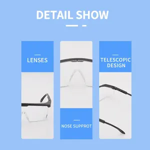 ANSI z87.1 شعار مخصص Z87.1 EN166 نظارات أمان للعمل مع العين - Product Image 4