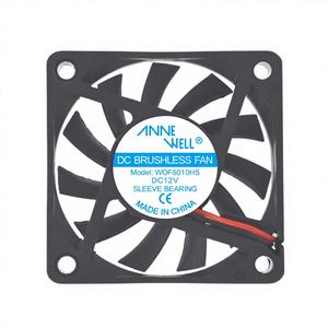 Ventilador Axial <span class=keywords><strong>de</strong></span> Refrigeración <span class=keywords><strong>de</strong></span> 10 mm <span class=keywords><strong>de</strong></span> Espesor, Personalizable, DC 12V 6010, con Rodamiento <span class=keywords><strong>de</strong></span> Manguito, <span class=keywords><strong>de</strong></span> Plástico, para Terminal <span class=keywords><strong>de</strong></span> Autoservicio y Proyector Comercial - Product Image 1