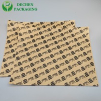 Bedrucktes Metzgerpapier mit individuellem Logo, hochwertiges 18-Zoll-Lebensmittelpapier in Weiß für BBQ-Briskets