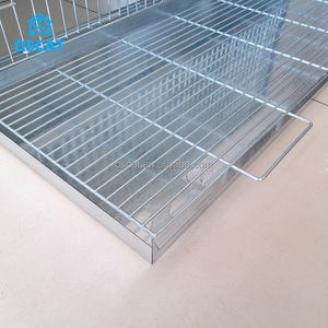 OSCAT galvanizli papağan kafes özelleştirilebilir güvercin kafes kuş kafesi metal örgü mat ve tepsi ile 10-15 kuş ağırlayacak - Product Image 5