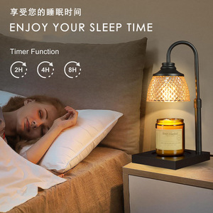 <span class=keywords><strong>Brûleur</strong></span> d'encens électrique de table parfumé à la cire fondante en gros pour chauffe-cire <span class=keywords><strong>Yankee</strong></span> avec minuterie - Product Image 4
