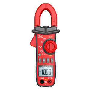 Pinza Amperimétrica Digital Delixi 600A 600V, Multímetro de Voltaje y Corriente CA/CC con Rango Automático para Uso Doméstico - Product Image 3