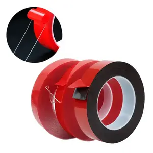 Heavy duty waterproof very high bonding adhesive double sided black transparent clear auto acrylic foam mounting tape
