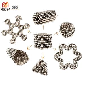 Imán de <span class=keywords><strong>Neodimio</strong></span> Esférico Permanente y Resistente, <span class=keywords><strong>Bolas</strong></span> Magnéticas Personalizadas de 2mm 3mm 4mm <span class=keywords><strong>5mm</strong></span>, Juego de <span class=keywords><strong>Bolas</strong></span> Bucky, Juguetes Magnéticos Coloridos para Arte - Product Image 2