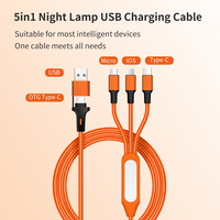 Kabel Data Pengisian Cepat USB TYPE C 1M Nylon Bermerek Baru 2026 untuk Hadiah Bisnis
