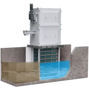 Dispositivo di reazione Pam + Pac per il trattamento delle acque reflue si combinano con la flottazione dell'aria disciolta Daf per la produzione industriale