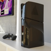 Panneaux de protection anti-rayures et anti-poussière en ABS pour la console Play Station Slim, pour la console PS5 Slim