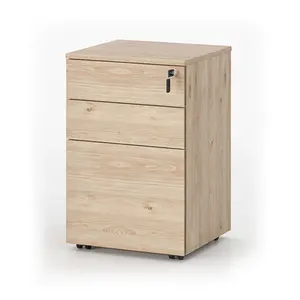 Office File Pedestal Cabinet Office Hidden Handle Cabinet 3 Drawers