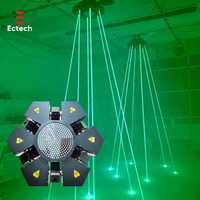 Projecteur laser professionnel multicolore multi-effets Sky Net Beam Strobe, indice de protection IP33, contrôle DMX512, Ra95, 16200 lumens