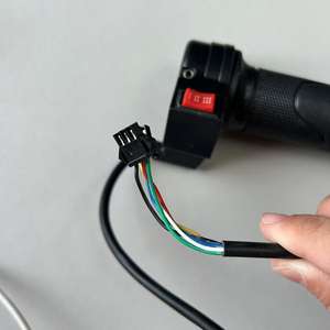 Poignée d'accélérateur étanche 123 vitesses pour vélo électrique, régulateur de vitesse, accessoires de poignée de direction pour tricycle électrique, vente en gros - Product Image 5