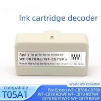 1 Buah Dekoder Reset Penghitung Tinta T05A1 T05A2 T05A3 T05A4 Chip Resetter untuk Epson WF-C878Ra WF-C879Ra Alat Isi Ulang