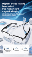 2025 nuovi occhiali AI senza fili per Android iPhone Smart occhiali con fotocamera All-in-One occhiali traduttore GT33