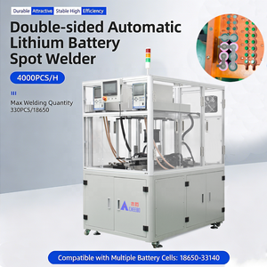 Máquina de Soldadura por Puntos de Precisión de Doble Cara para Baterías de Litio 18650/21700 de CHEEBO Factory - Product Image 1