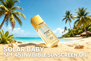MLM Custom <b>Sunscreen</b> Oil Moisturizing Invisible UV Protection Glow Body Oil Brightening Skin Care OEM Private Label SPF Body Oil - Product Image 3