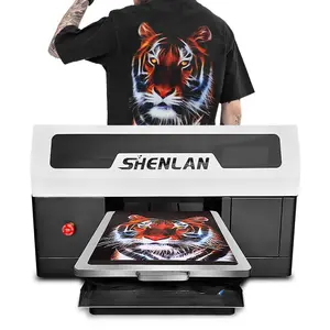 Máquina de impresión de camisetas de fabricantes de ropa de impresión DTG de doble cabezal XP600