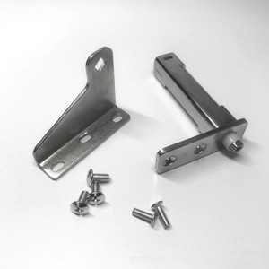 Bisagra tipo L de acero inoxidable para puerta de refrigerador y congelador, capacidad de carga de 300 kg, fácil instalación - Product Image 2