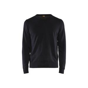 BLAKLADER - 359021228600M Jersey de punto Azul marino oscuro-EAN 7330509768792 WORK HOODIES - Product Image 1