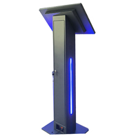 Kaide Run Linux ile dikey dokunmatik ekran Kiosk 27 inç standı