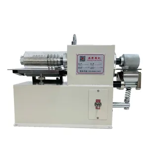 Factory thread small shoe leather electric of blades ribbon cutting machine