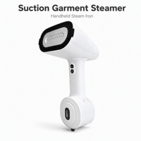 Défroisseur Vapeur Portable Mini à Aspiration Manuelle, Réservoir d'Eau Amovible à Auto-Aspiration, Arrêt Automatique, Certifié ROHS, Meilleure Vente