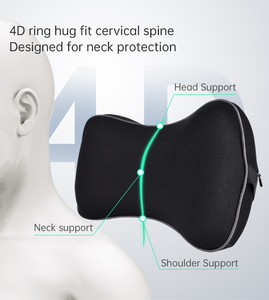 Ergonomic <strong>Car</strong> <strong>Headrest</strong> Cushion Neck Support Memory Foam <strong>Headrest</strong> Cushion <strong>Pillow</strong> <strong>Car</strong> <strong>Pillow</strong> <strong>Headrest</strong> - Product Image 5