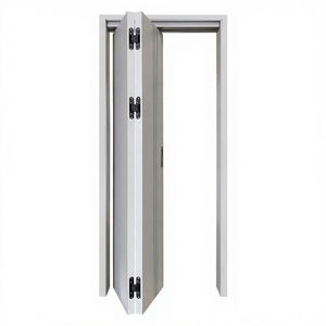 Portes pliantes <span class=keywords><strong>en</strong></span> bois de haute qualité personnalisées <span class=keywords><strong>en</strong></span> usine pour l'intérieur du salon de la maison <span class=keywords><strong>2</strong></span> panneaux de peinture portes intérieures <span class=keywords><strong>en</strong></span> accordéon <span class=keywords><strong>en</strong></span> bois - Product Image 1
