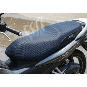 ESHINE ES Özel Tasarım Kesim Büyük Gözenekli Su Geçirmez Nefes Alabilen Siyah Motosiklet XXL Polyester Sele Kılıfı - Product Image 2