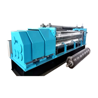 Máquina de fabricación de rollos de lámina de techado corrugado, tipo barril