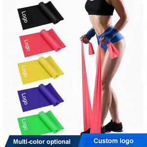 Bande de résistance en latex élastique de haute qualité pour le fitness, antidérapante, pour l'exercice et l'entraînement d'étirement - Product Image 1