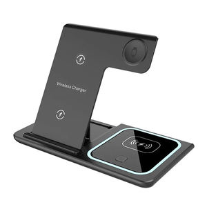 Prêt à Expédier Meilleures Ventes Nouveaux Produits Électroniques Gadgets Chargeur Support Type C 3 en 1 Chargeur Sans Fil pour <span class=keywords><strong>Apple</strong></span> iPhone Samsung - Product Image 2
