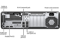 PC de bureau Barebone SFF EliteDesk 800 G4 SFF 8e génération, propre, sans rayures, grade A, testé et fonctionnel