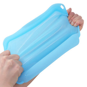 ถุงซิลิโคนเก็บอาหารแบบสุญญากาศ ป้องกันการรั่วซึม เกรดอาหาร สำหรับใช้ในครัวเรือน (แพ็ค 3 ชิ้น) - ถุงเก็บอาหารซิลิโคนนำกลับมาใช้ใหม่ได้ - Product Image 4