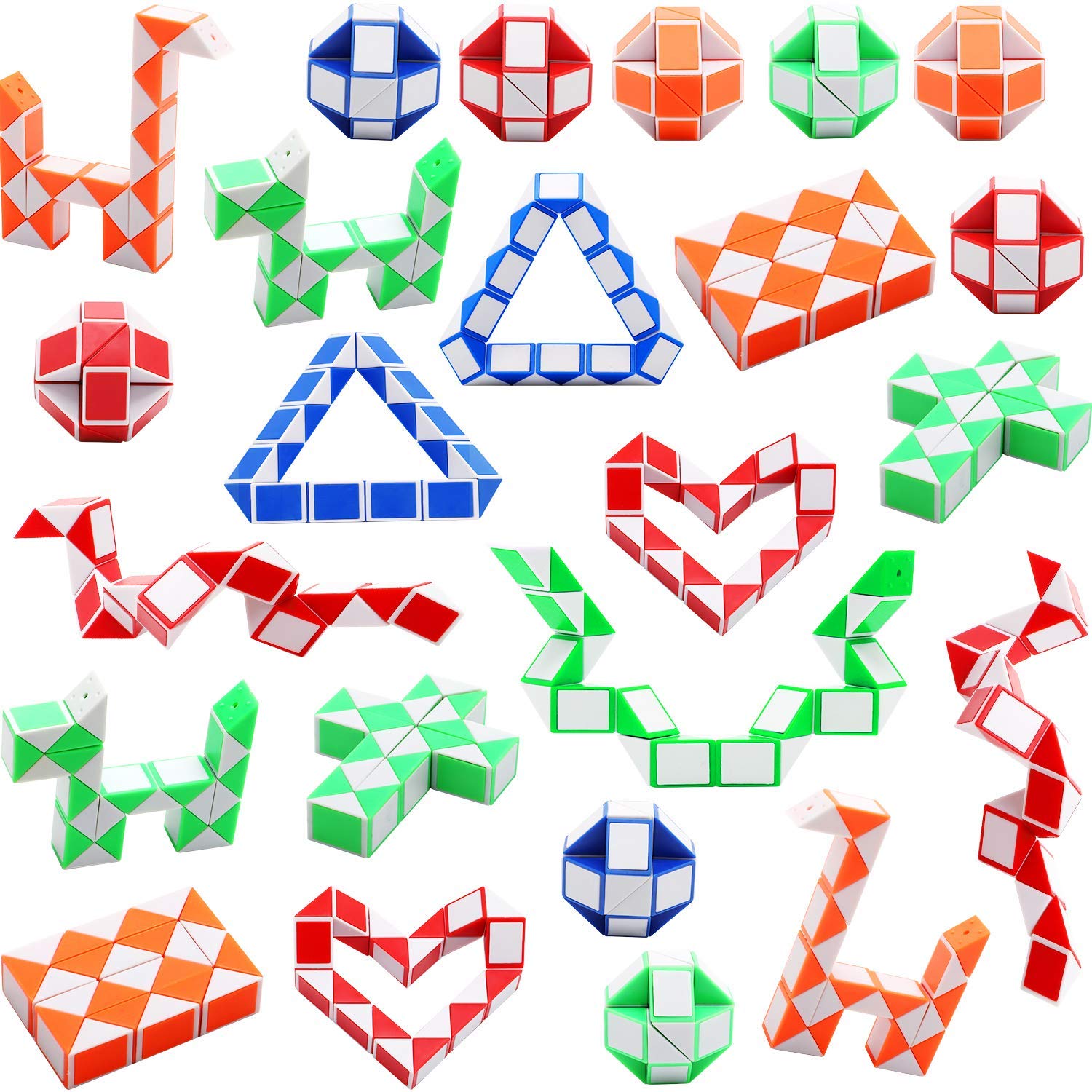 Фигурки из змейки 36 элементов схемы Cn Magic The Puzzling торговля, купить Magic The Puzzling напрямую с завода прои