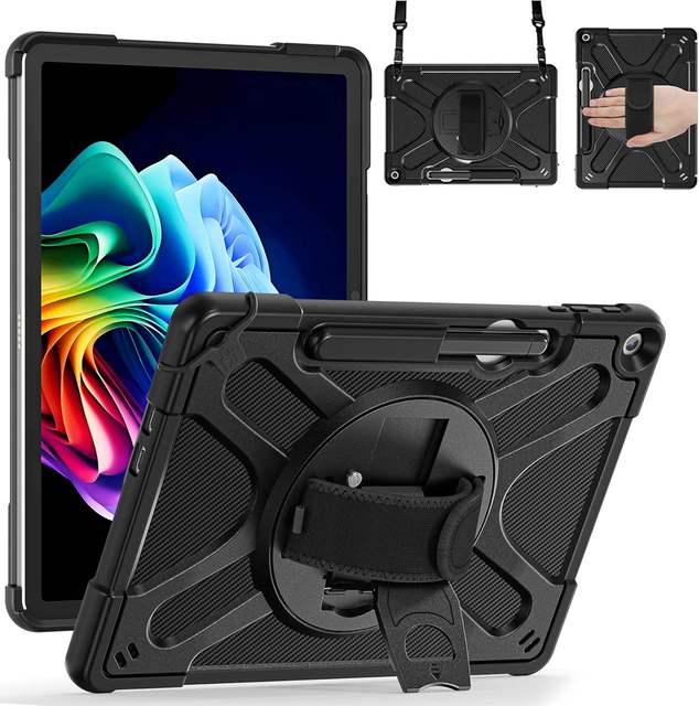 Case for Microsoft Surface Pro 12 Inch (2025) Heavy Rugged Shockproof Drop Protection Case with Type Cover Keyboard ODM/OEM