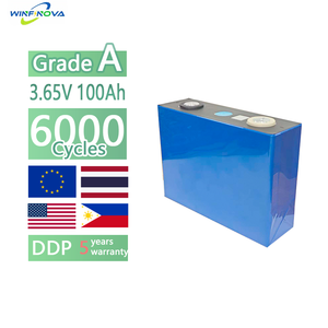 高速充電高放電率6.低内部抵抗プリズムセル3.65V 100Ah LiFePO4セルIP65保護CE - Product Image 2