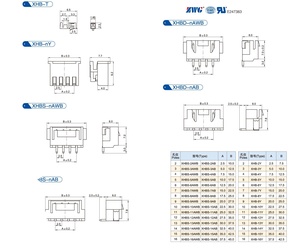 ขั้วต่อ XHBS ระยะพิทช์ 2.54 มม. แบบมีหัวล็อค ขั้วต่อแบบแผ่นบาง แถวเดียว ปลั๊กตัวผู้ ขั้วต่อ PCB แบบแนวตั้ง ขั้วต่อจากโรงงาน - Product Image 5