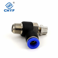Vanne d'accélérateur pneumatique, sn14psl, Valve de contrôle une voie, connecteur d'air SL4-M5 SL6-01 SL8-03 SL10-04 SL12-02