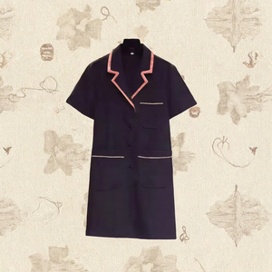 Ensemble de blouses médicales unisexe en coton 100% avec impression dessinée à la main et broderie gratuite - Product Image 3