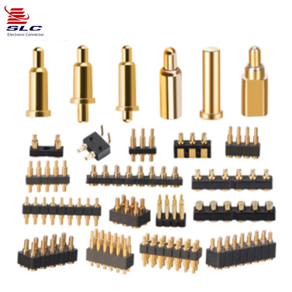 Латунный пружинный контакт 2,54 мм, 4-контактный контакт