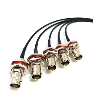 RF coaxial RP SMA macho a BNC hembra adaptador <span class=keywords><strong>de</strong></span> mamparo <span class=keywords><strong>antena</strong></span> pigtail RG174 RG58 <span class=keywords><strong>cable</strong></span> <span class=keywords><strong>de</strong></span> extensión - Product Image 3