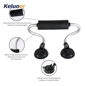 Kayak Carrier Universal Kayak Roller tavola da surf barca Pusher Car Rack supporto per ventosa Ski Paddle Snowboard Carrier Load Assist - Product Image 3