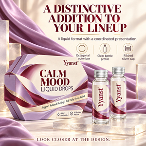 Complément alimentaire liquide personnalisé pour l'apaisement et le confort quotidien des adultes, aide à une sensation de détente, marque privée, vente en gros OEM - Product Image 5
